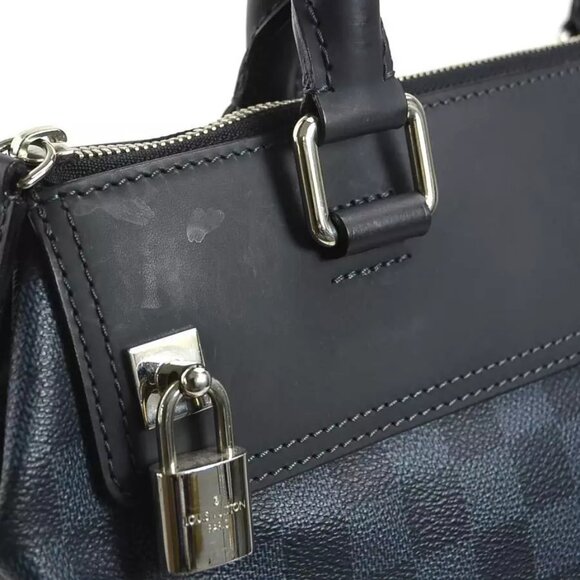 Auth LOUIS VUITTON Damier Cobalt Greenwich Handbag Shoulder Bag authentic - Picture 7 of 16